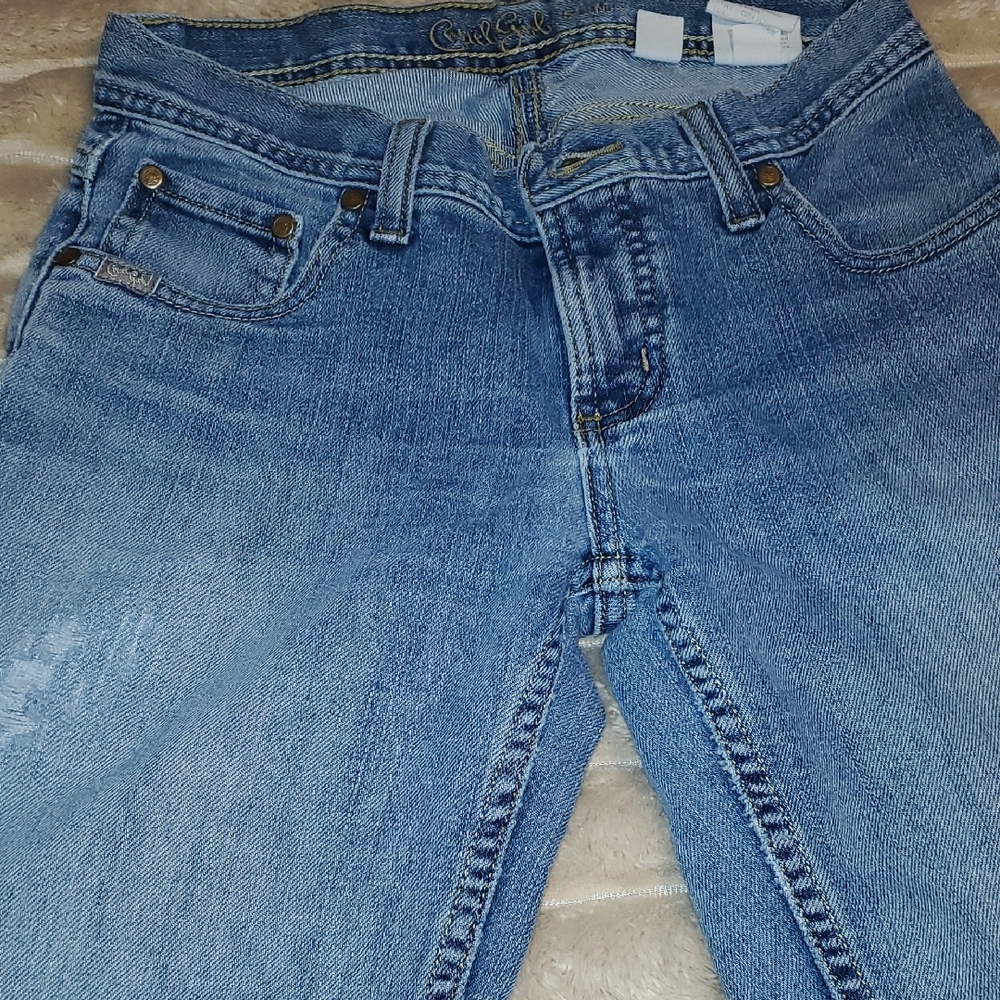 Cruel Girl Women's Boot Cut Jeans - Light Blue - Picture 3 of 6